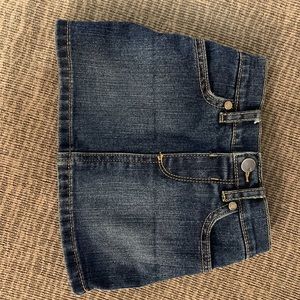 Denim skirt